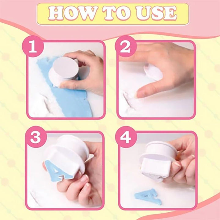 Alphabet Fondant Plunger Cutter | Bowlift