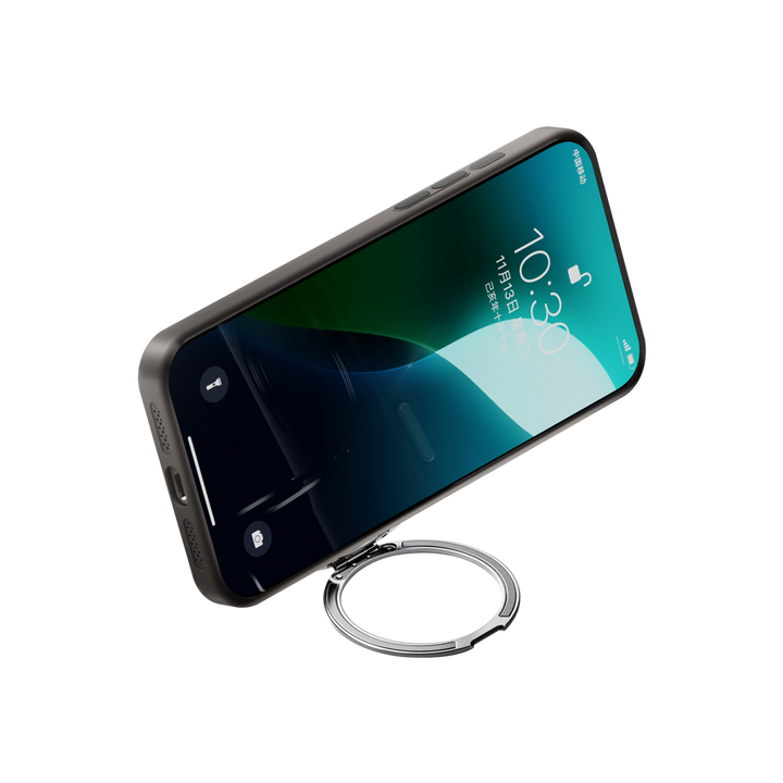 BowLift | LuxuraGrip Tri-Fold MagSafe Stand | Elegant 3-in-1 phone ring, stand, and grip for ultimate convenience