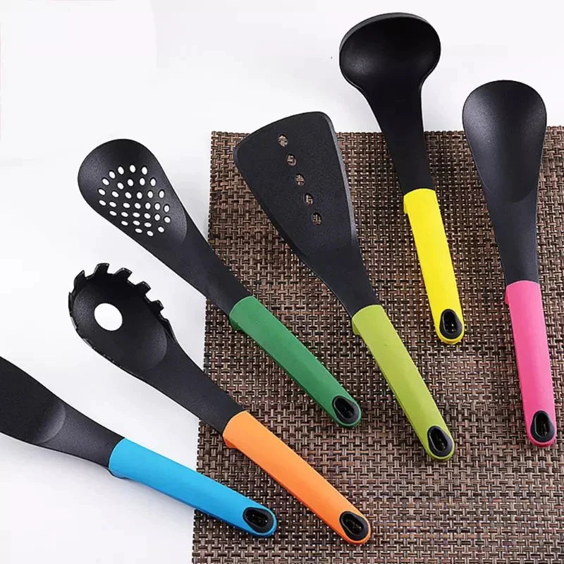 6 Pieces Kitchen Tools Spatula Set Silicone Non-Stick Bowlift