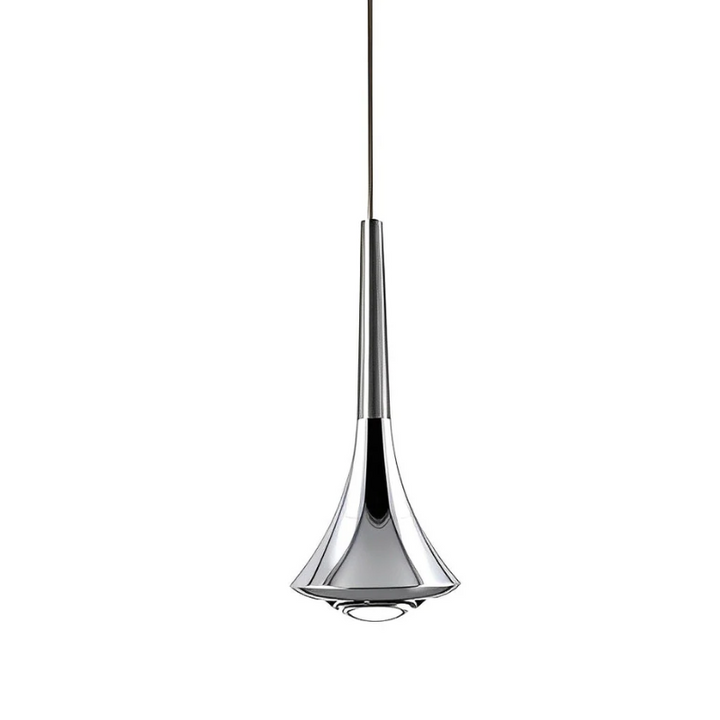BowLift | Scandinavian Pendant Lamp in Droplet Shape of Metal