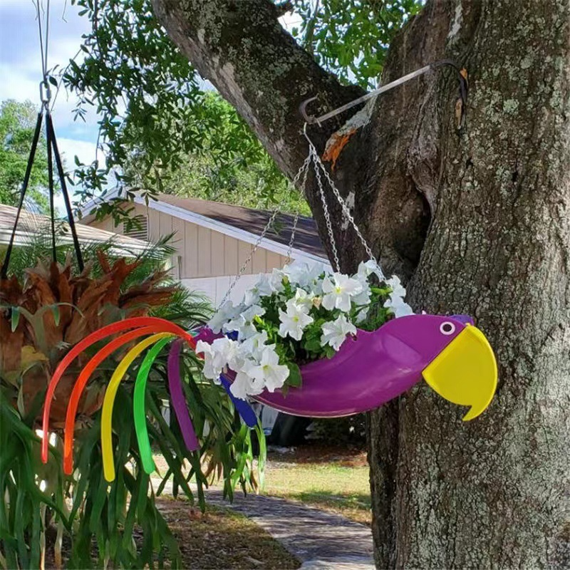 BowLift | GardenChicken Hanging Pot – The fun decorative bowl for flowers & herbs