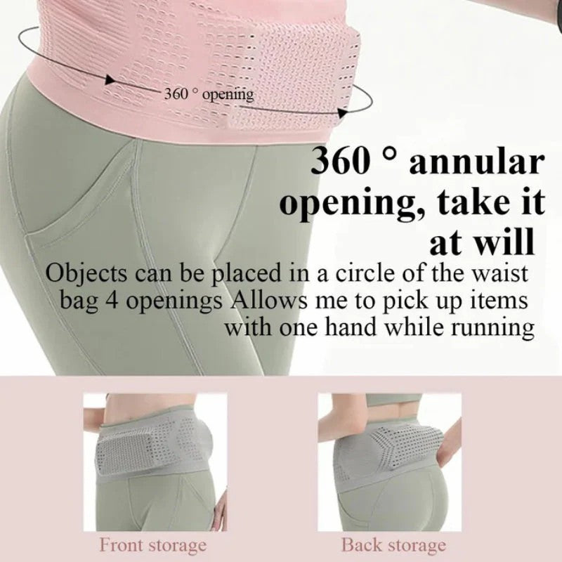 BowLift | Multifunctional Knit Breathable Concealed Waist Bag