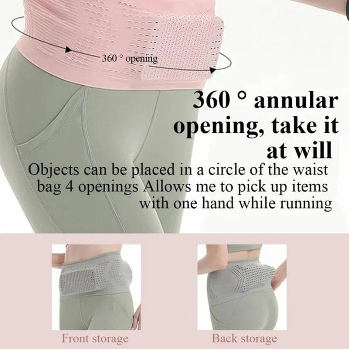 BowLift | Multifunctional Knit Breathable Concealed Waist Bag