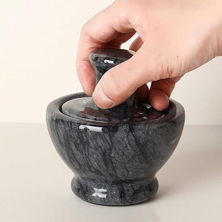 BowLift | Marble Mortar & Pestel Spices Grinder