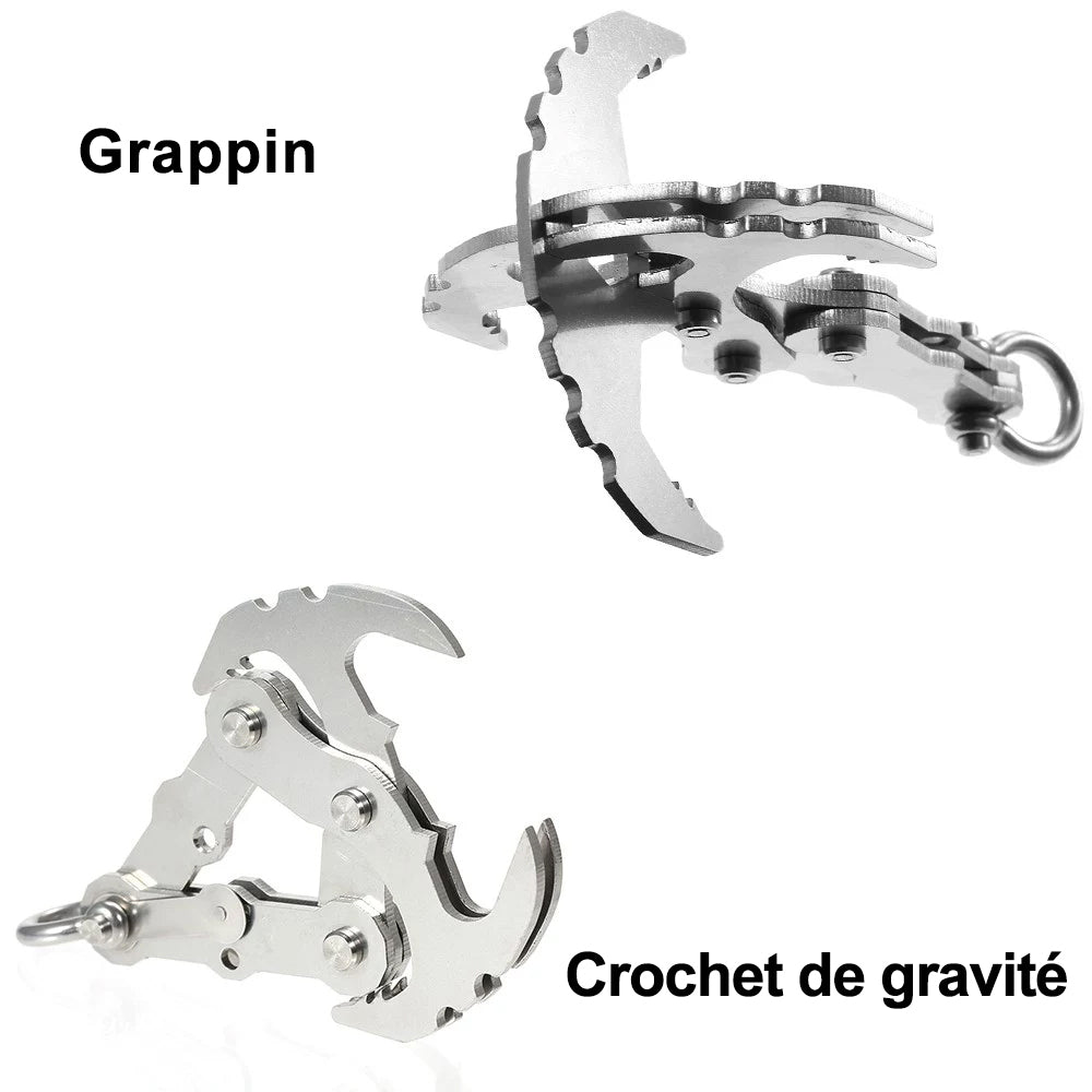 Ciaovie Collapsible Gravity Hook Made of Stainless Steel | Bowlift