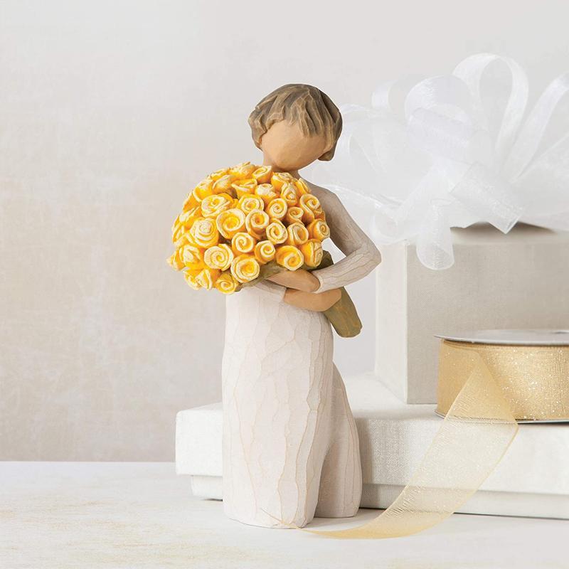 Flower Bouquet Figure Ornaments | Bowlift