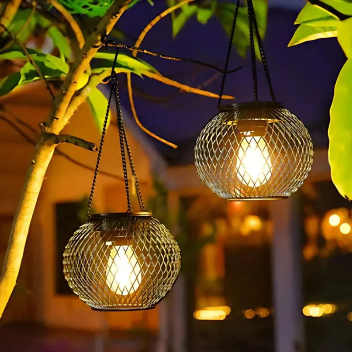 BowLift | Sunny Garden Solar Lantern – Waterproof LED Outdoor Light with Auto Sensor