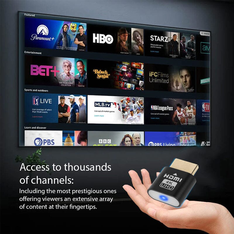 BowLift | TV Streaming Device - Receive all channels for free - No monthly fees
