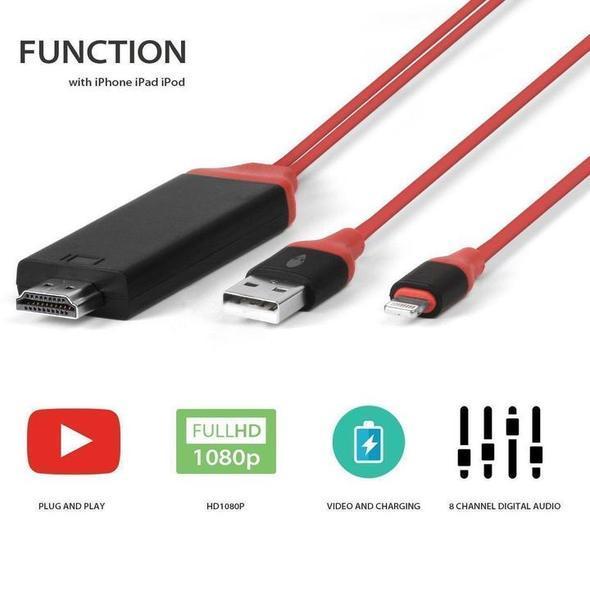 BowLift | Lighting HDMI Adapter Cable For IOS