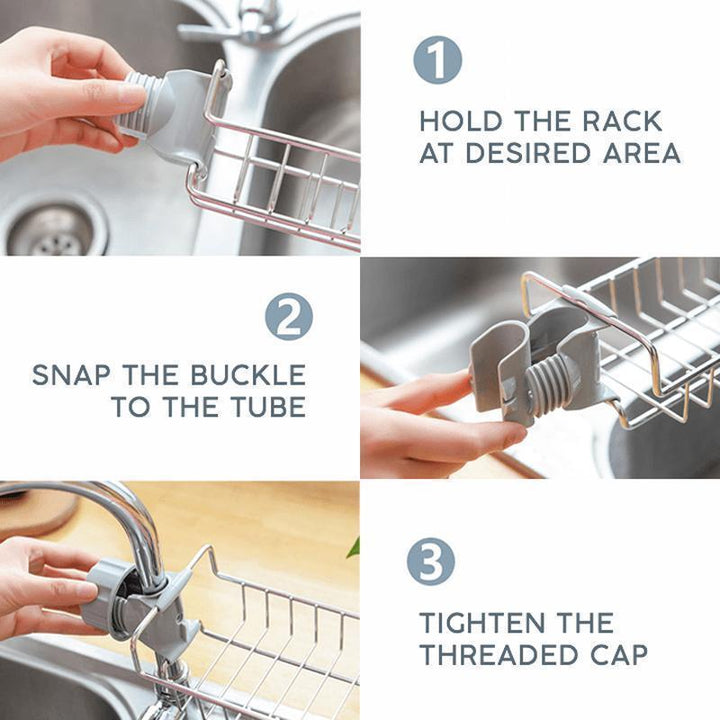 FlexiDock — Say goodbye to chaos and enjoy sparkling clean order at the sink! | Bowlift