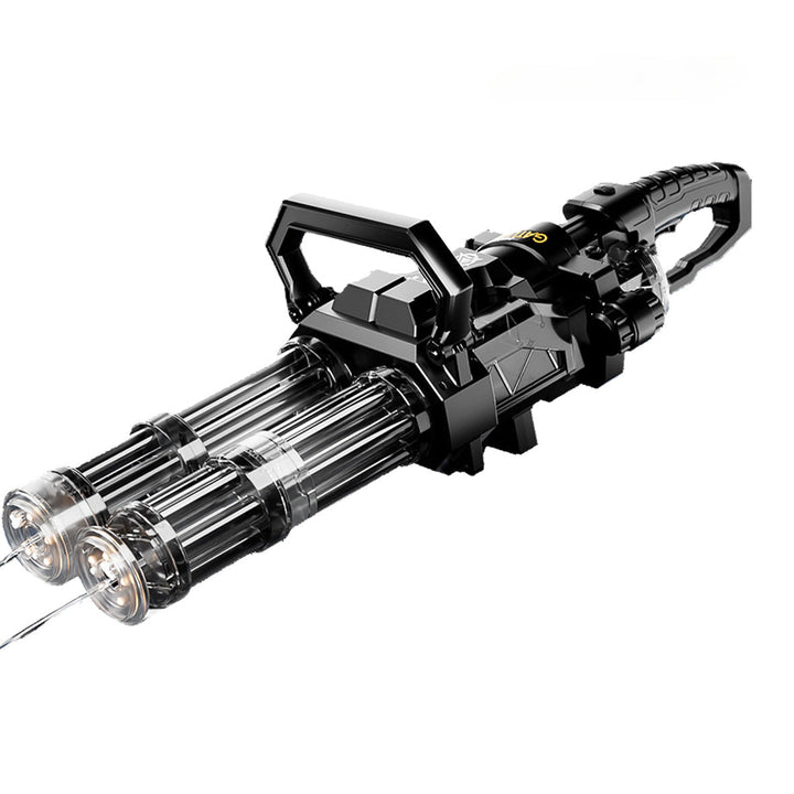 BowLift | High Speed Shooting Dual Muzzle Gatling Water Gun Backpack (muzzle LED)