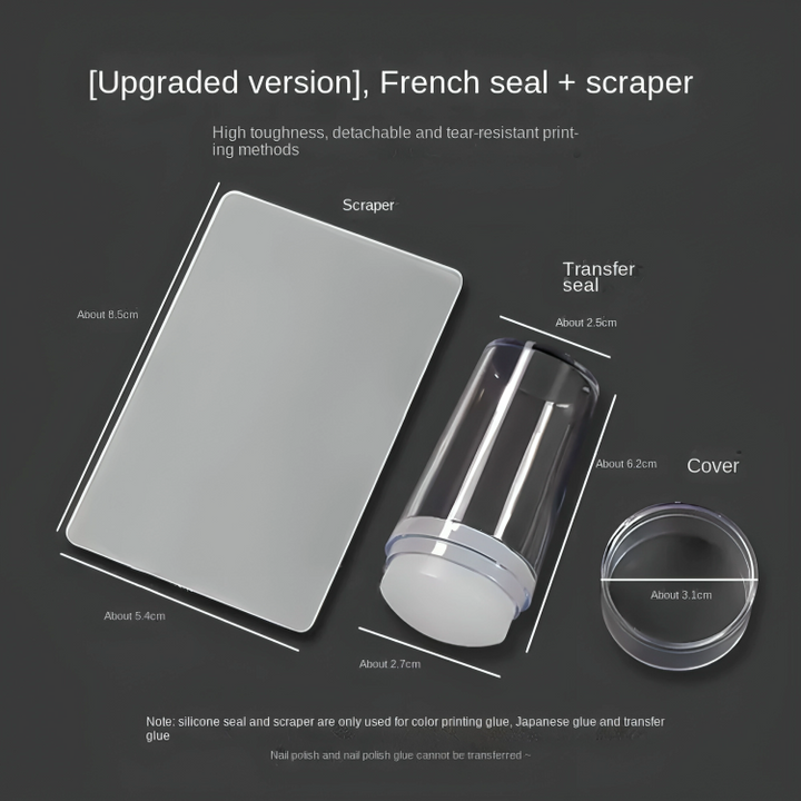 Sculptella French Manicure Stamper — Masterfully perfect French Tips that you will want to show off with pride | Bowlift