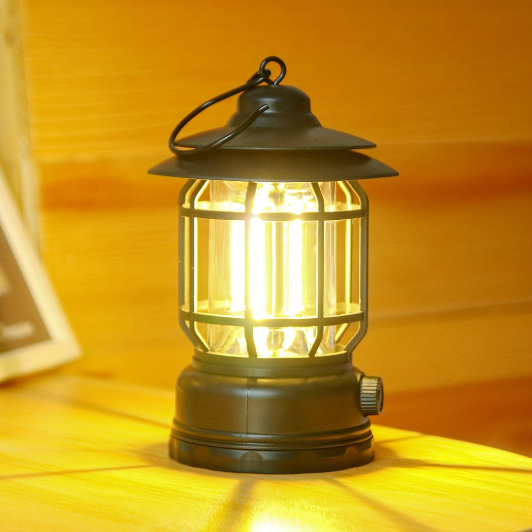 RetroGlow Lamp – Dimmable Rechargeable LED Outdoor Lighting | Bowlift