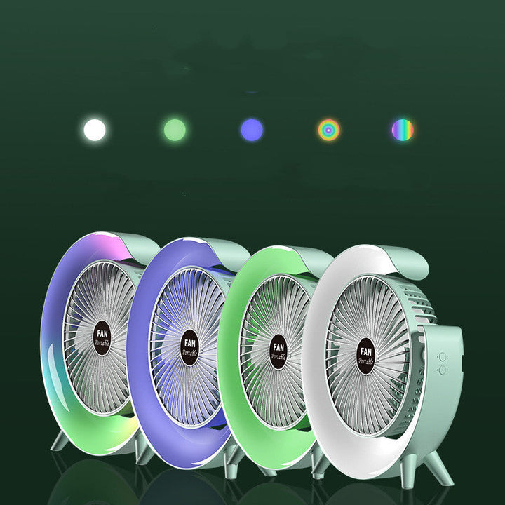 USB-Charging Night Light Mini Fan | Bowlift