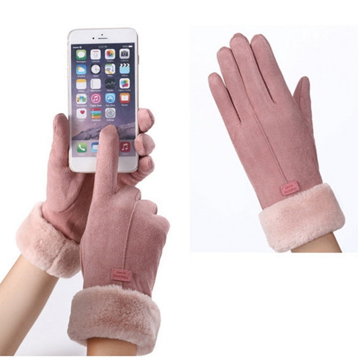 Warm Waterproof Winter Gloves with Touch-Screen Compatibility