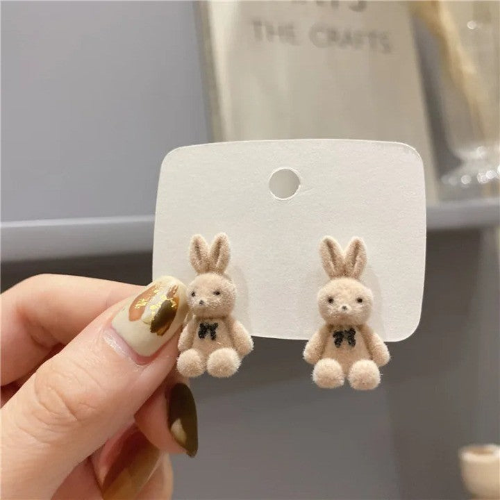 BowLift | Happy Bear Plush Bear Earrings