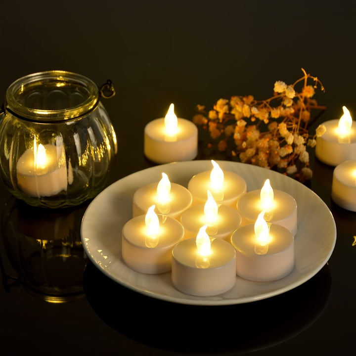 FlameFree LED Tea Lights – Atmospheric Lighting for Every Moment Bowlift