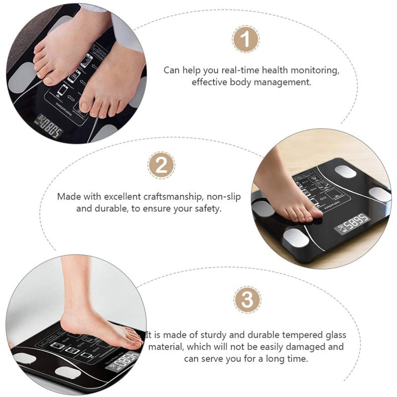 BowLift | Functional LED Digital Body Fat Scale