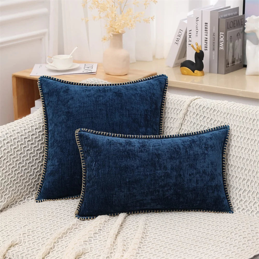 BowLift | Soft Chenille Velvet Throw Pillow Cover