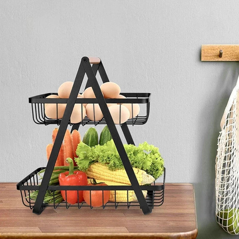2-TIER METAL FRUIT BASKET Bowlift