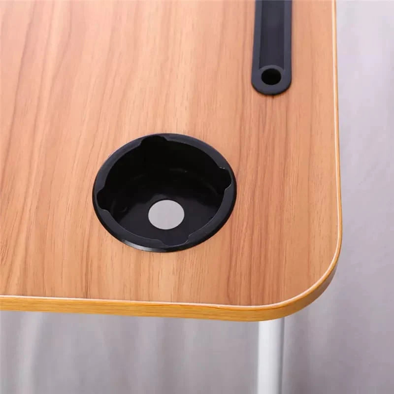 Wooden Folding Laptop Desk Bowlift
