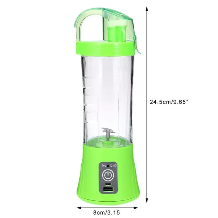 Portable Chargeable Travel Juicer Blender 6 Blade Bowlift