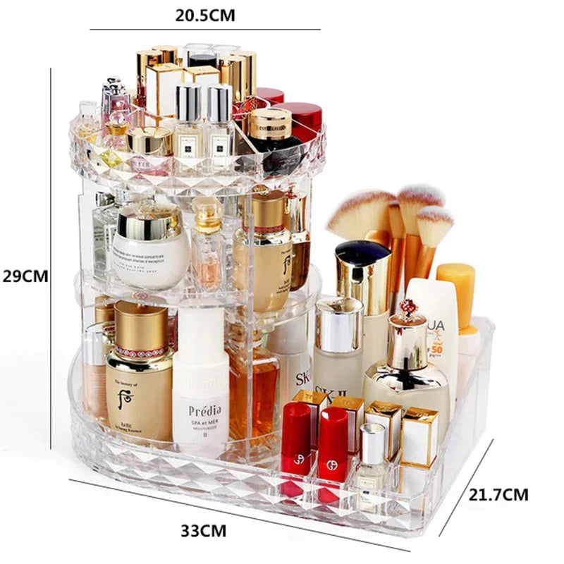 360 Rotating Makeup Beauty Organizer Bowlift