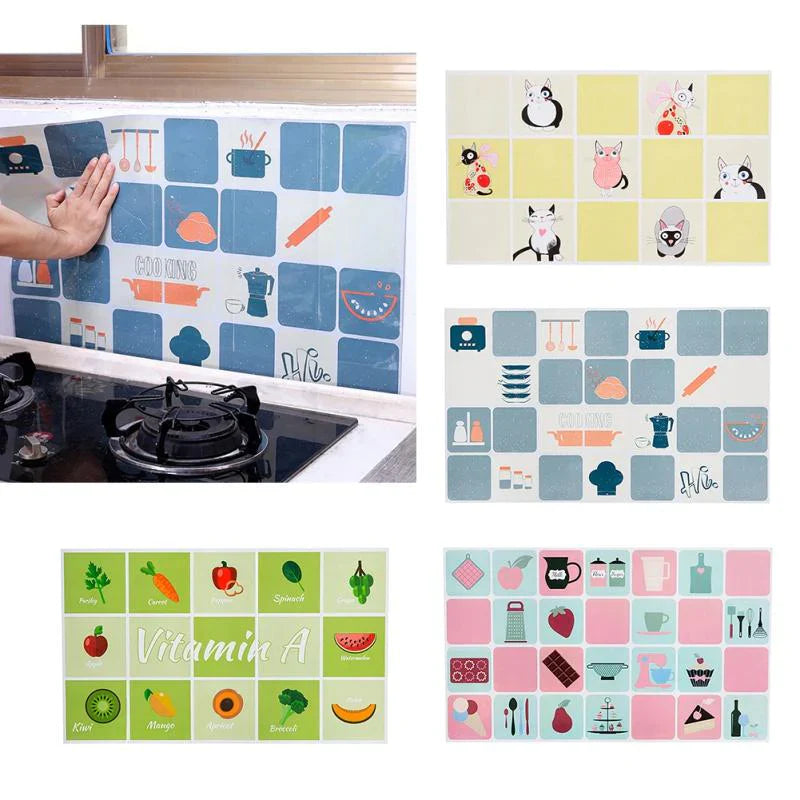 Oil Proof Stove Top Wallpaper Print Bowlift