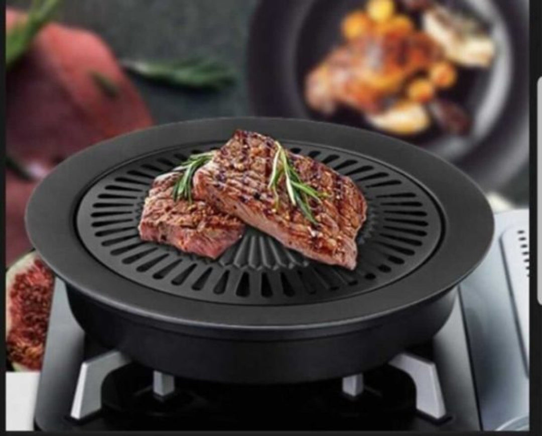 BBQ Grill Pan - Stove-Top BBQ Grill Pan Bowlift