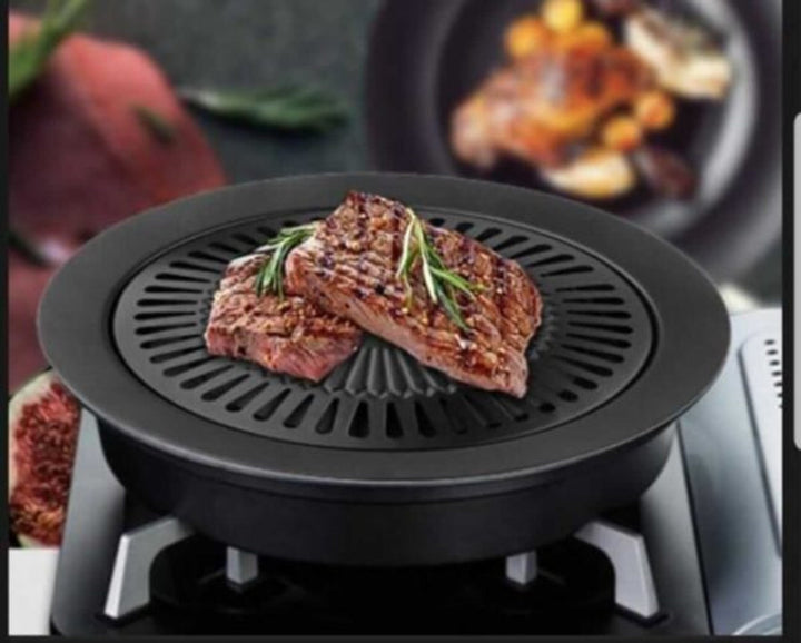 BBQ Grill Pan - Stove-Top BBQ Grill Pan Bowlift