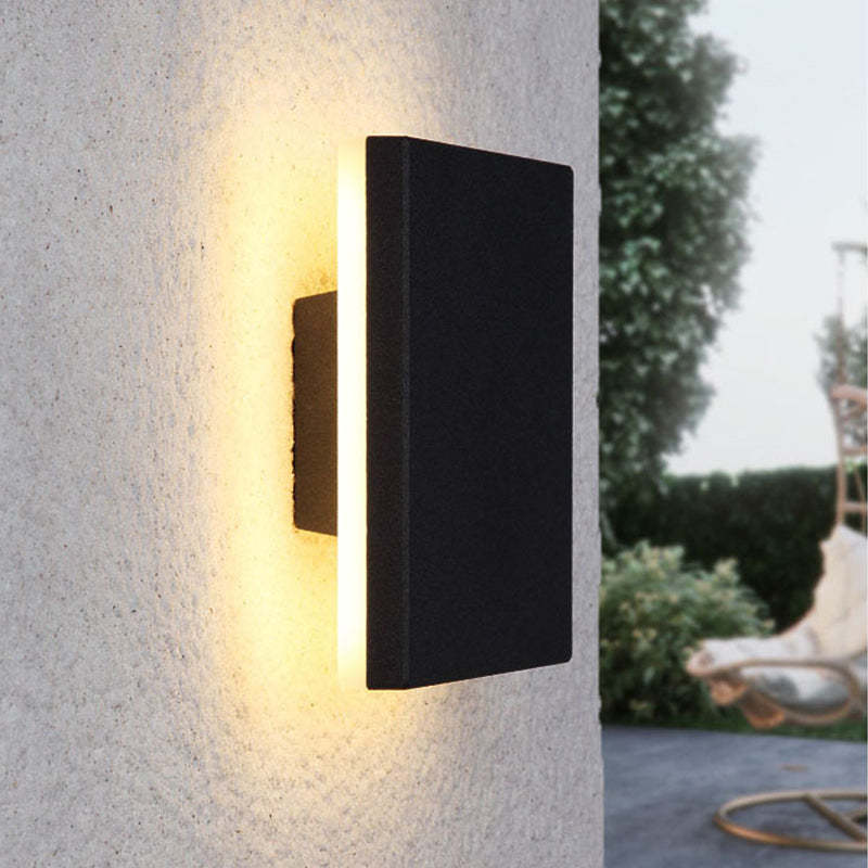 BowLift | Modern LED Wall Light Outdoor – Round Design