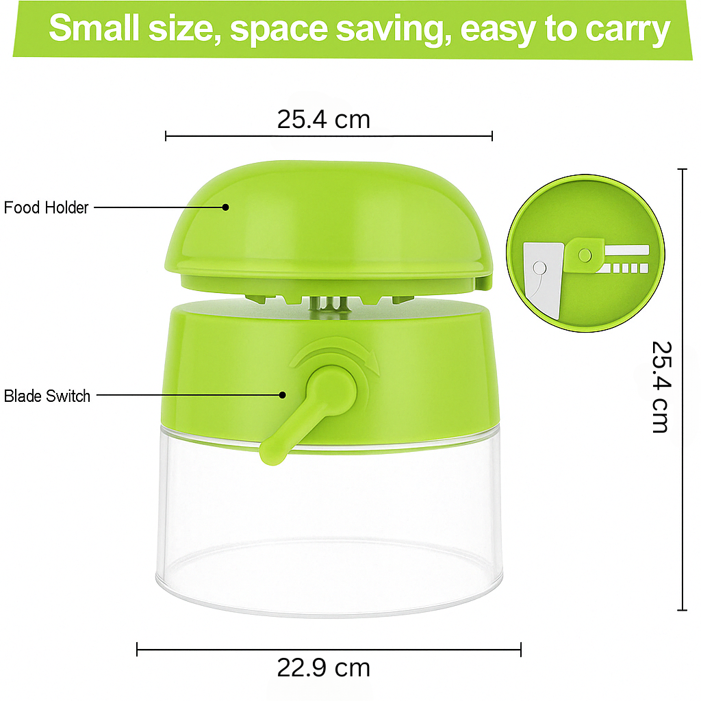 BowLift | 4-in-1 Zoodle Maker – Vegetable Spiralizer
