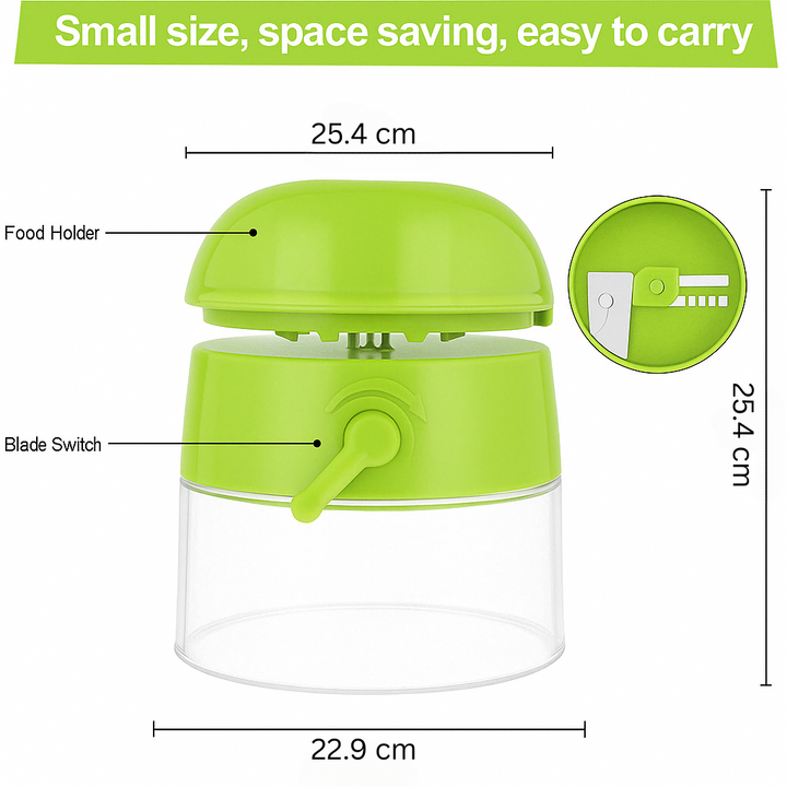 BowLift | 4-in-1 Zoodle Maker – Vegetable Spiralizer