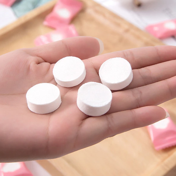 BowLift | Magic Disposable Travel Towel Tablet Set