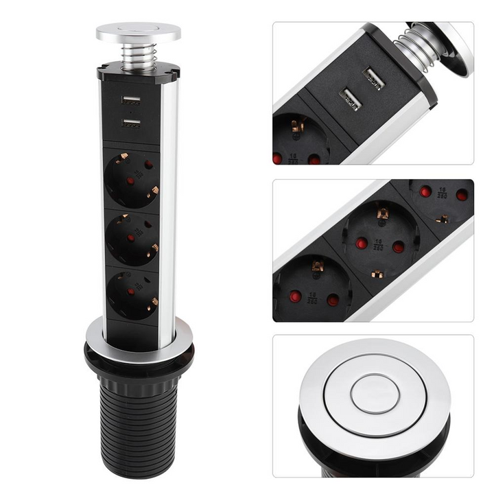BowLift | Pop Up Electrical Power Outlet