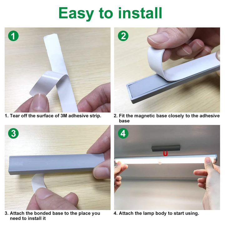 BowLift | 4-pack: Stick Anywhere LED Motion Sensor Light