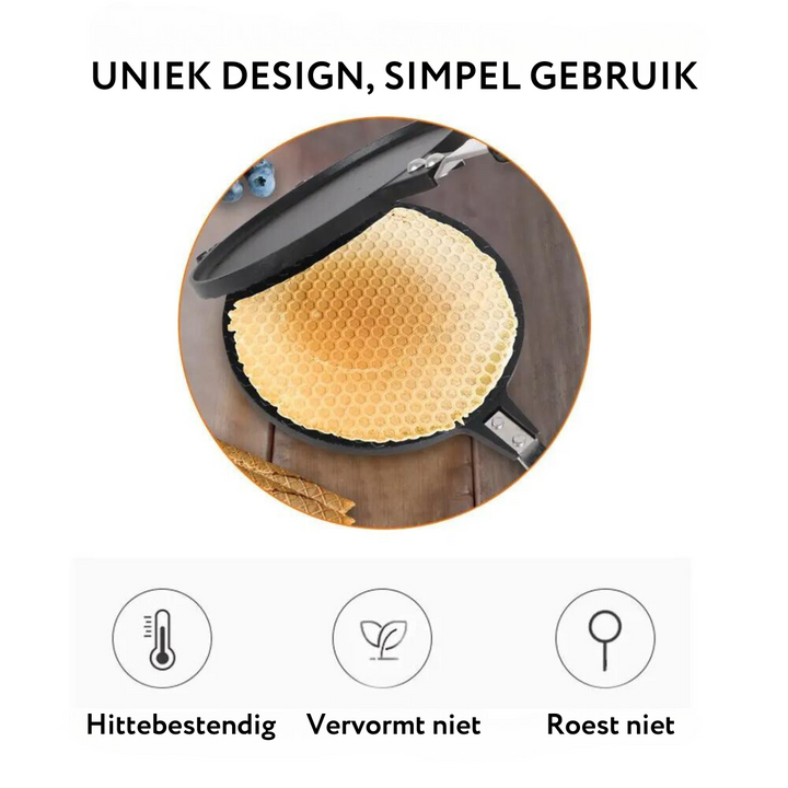 PerfectBake – Luxury Waffle Maker for Perfect Waffles Bowlift