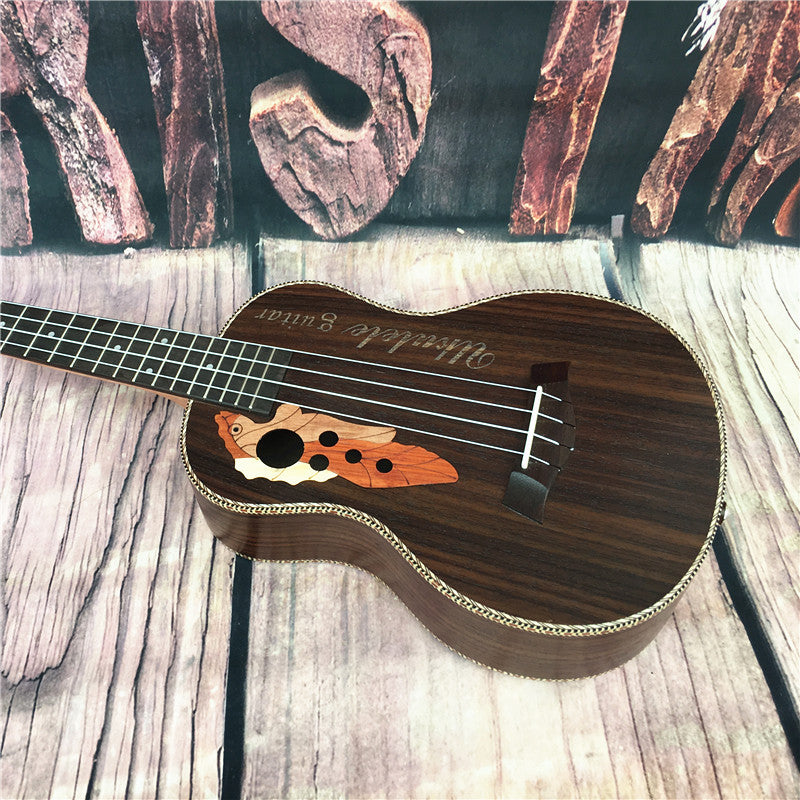 23-Inch Rainbow Body Ukulele Bowlift