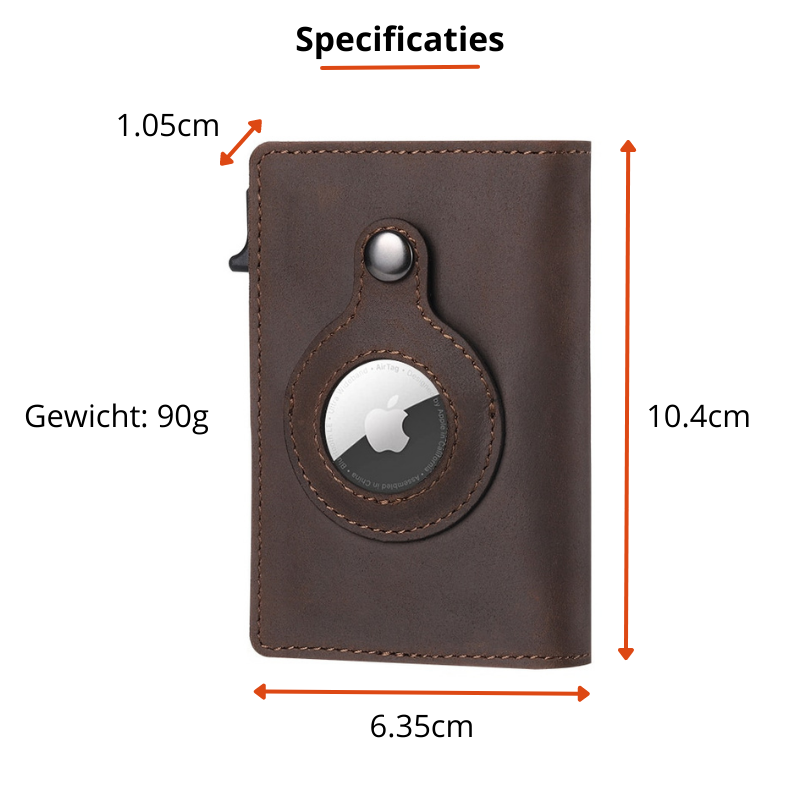 Safe and Elegant Apple Airtag Wallet Bowlift
