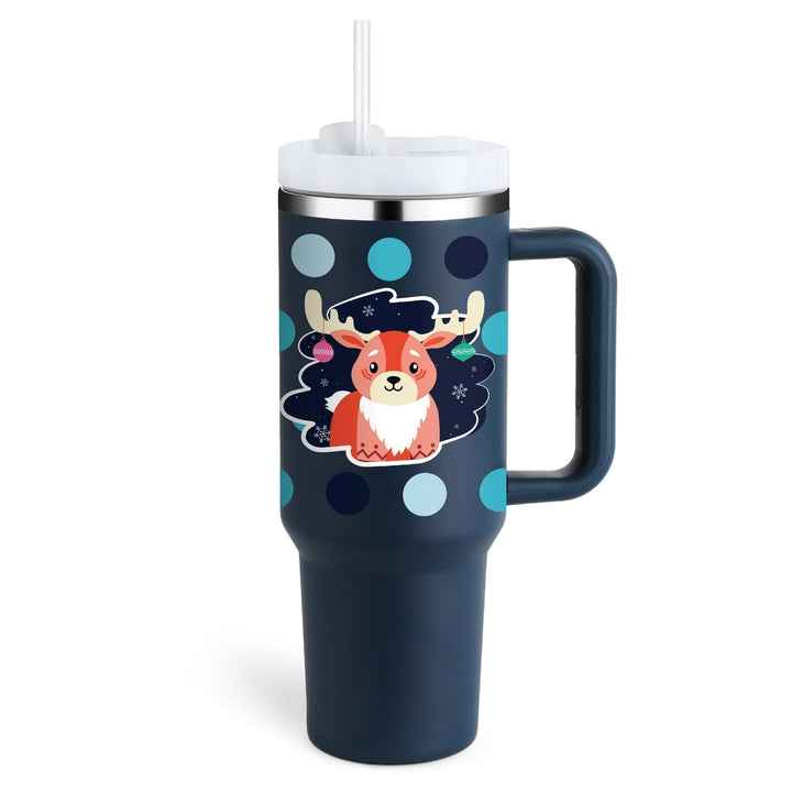 BowLift | Insulating Mug with Handle and Straw - ChillMate