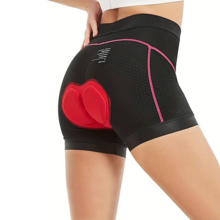 BowLift | Ladies Cycling Shorts - With Pad - Against Saddle Pain