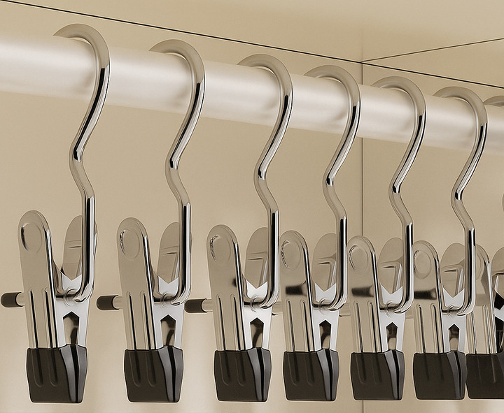 FlexiClip — Rustproof gentle hold for flawless laundry, anytime and anywhere | Bowlift