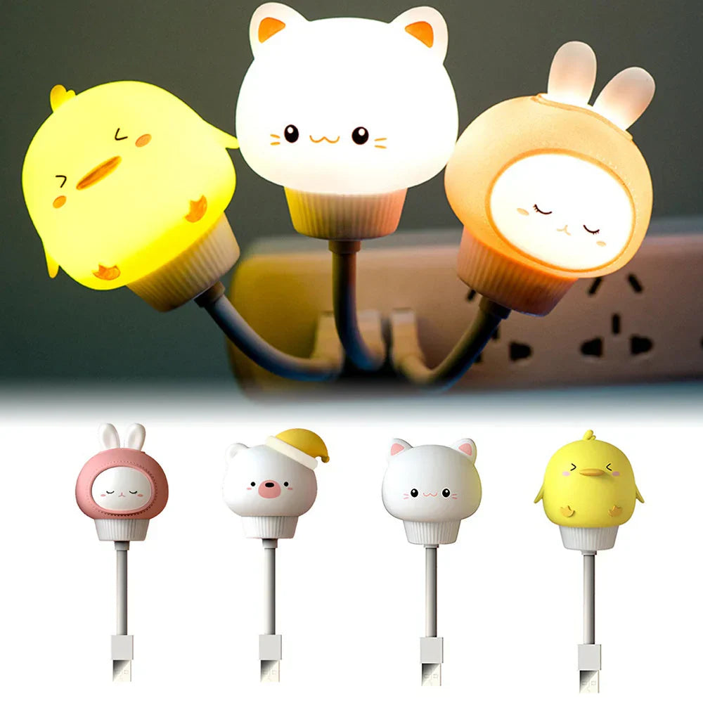 Cozy Night Light with Timer Function Bowlift