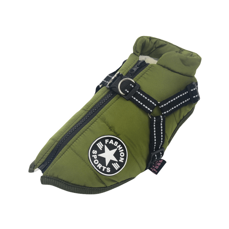 BowLift | PupGuard - Winter-Dog Coat with Harness