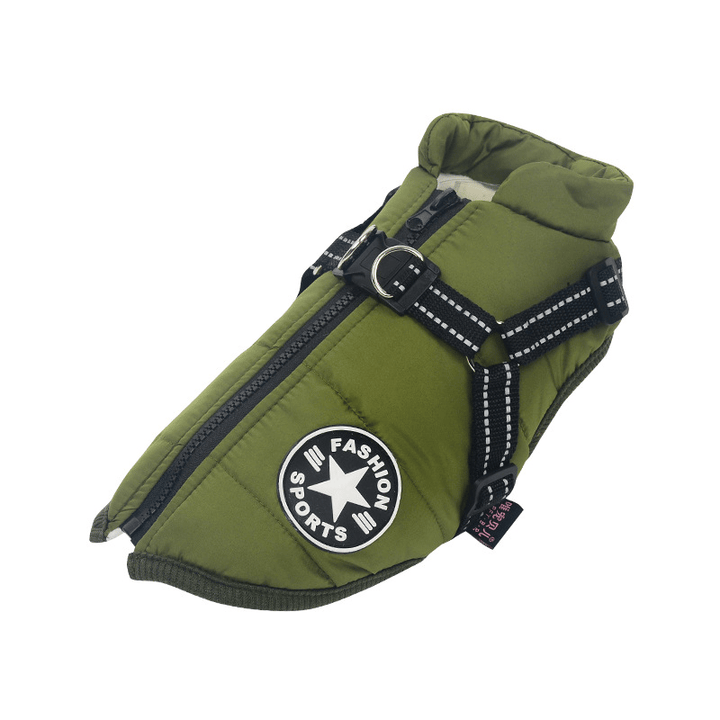 BowLift | PupGuard - Winter-Dog Coat with Harness