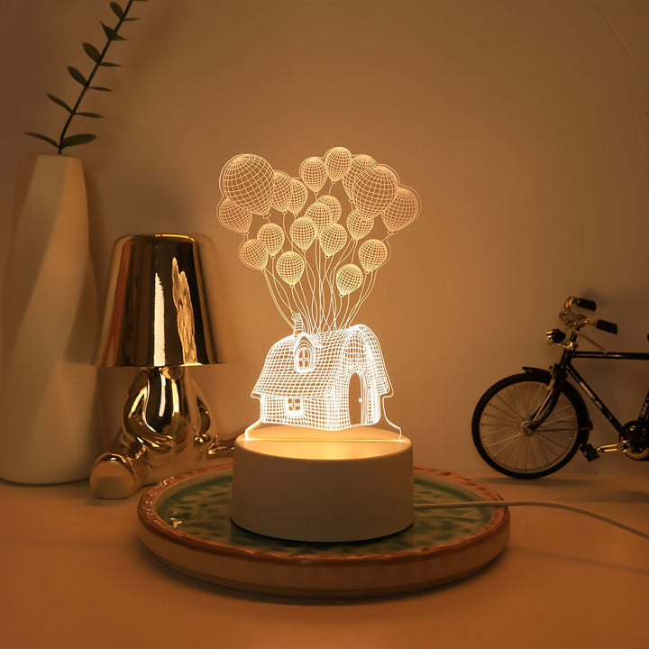 LumiBalloon – Unique 3D LED Balloon Lamp USB Bowlift
