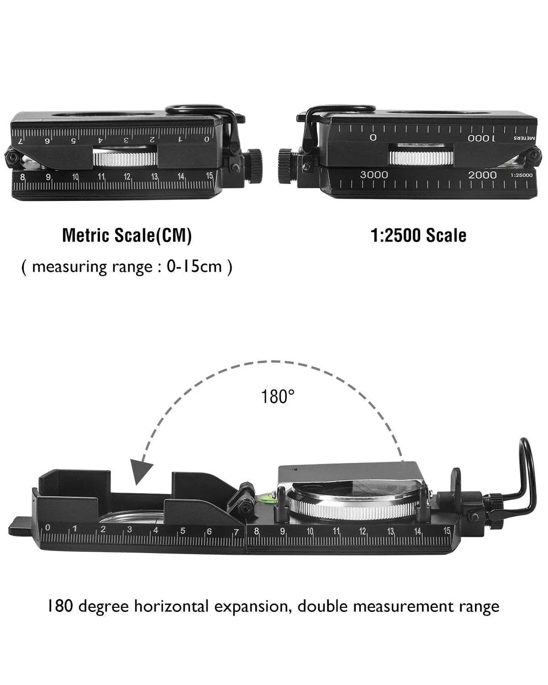 BowLift | Multifunctional Military Aiming Compass with Clinometer