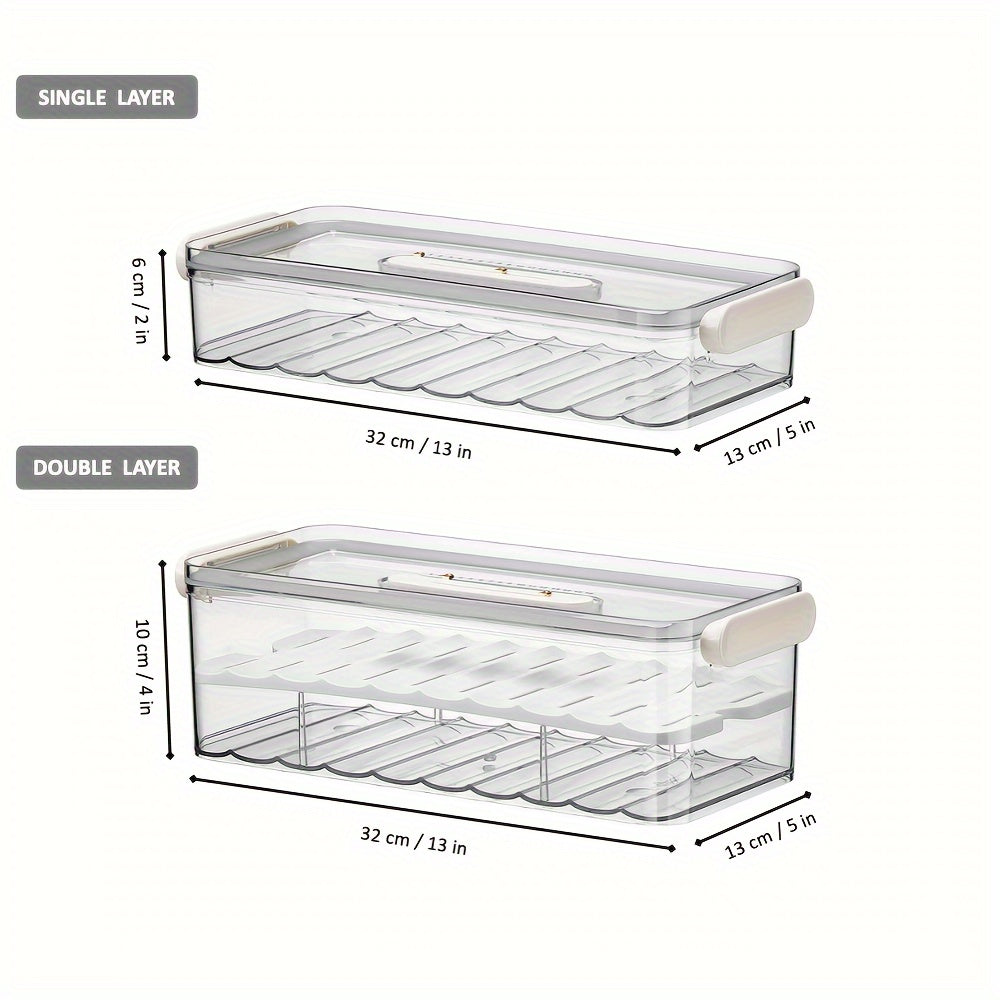 FreshGuard - Elegant Food Safe Refrigerator Organizer Bowlift