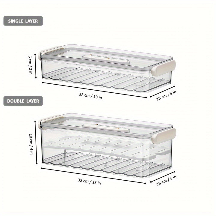 FreshGuard - Elegant Food Safe Refrigerator Organizer Bowlift