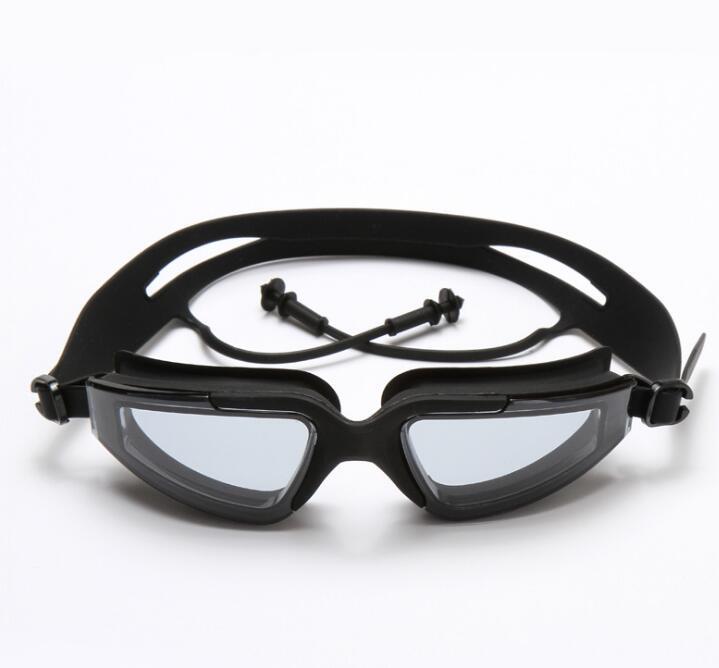 Men's Anti-Fog Competitive Swim Goggles Bowlift